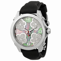 Jacob Co. JCMATH15 Five Time Zone Unisex Quartz Stainless Steel