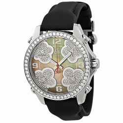 Jacob Co. JCMATH15 Five Time Zone Unisex Quartz Stainless Steel