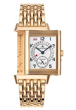 Jaeger LeCoultre Q273212A Reverso Mens Hand Wind 18kt Pink gold