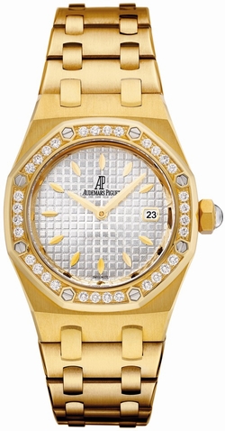 Audemars Piguet 67601BA.ZZ.1230BA.01 Royal Oak Ladies Quartz 18 kt Yellow Gold