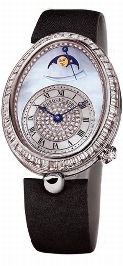 Breguet 8909BB/VD/864.D00D Reine de Naples Ladies Automatic 18kt White Gold