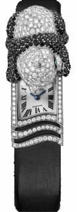 Cartier HPI00452 Ladies Quartz 18 Carat White Gold