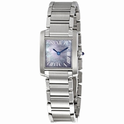 Cartier W51034Q3 Tank Ladies Quartz Stainless Steel