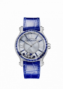 Chopard 274891-1003 Ladies Automatic 18 Carat White Gold Diamond Set