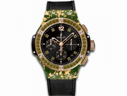 Hublot 341.XG.1280.NR.1229 Ladies Automatic 18k King Gold and Composite