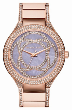Michael Kors MK3482 Kerry Ladies Quartz Rose Gold-Tone Stainless Steel