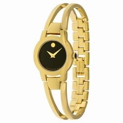 Movado 0604758 Amorosa Ladies Quartz Gold-tone Stainless Steel