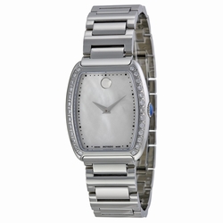 Movado 0606548 Concerto Ladies Quartz Stainless Steel with 26 diamonds