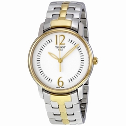 Tissot T052.210.22.037.00 T-Trend Collection Ladies Quartz Silver PVD Stainless Steel
