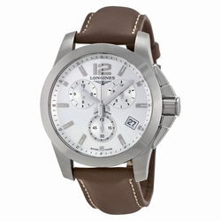 Longines L3.660.4.76.5 Conquest Mens Quartz Stainless Steel