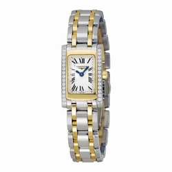 Longines L5.158.5.78.7 DolceVita Ladies Quartz Two Tone Stainless Steel
