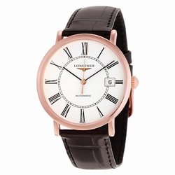 Longines L47878110 Unisex Automatic 18kt Rose Gold
