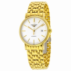Longines L49212128 Mens Automatic Yellow Gold PVD Stainless Steel