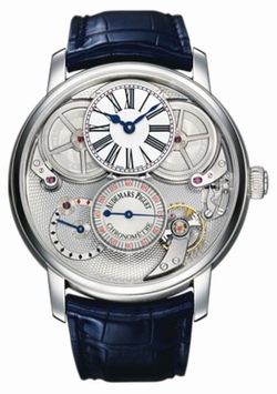 Audemars Piguet 26153PT.OO.D028CR.01 Jules Audemars Mens Hand Wind 950 Platinum