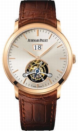 Audemars Piguet 26559OR.OO.D088CR.01 Jules Audemars Mens Hand Wind 18kt Pink Gold