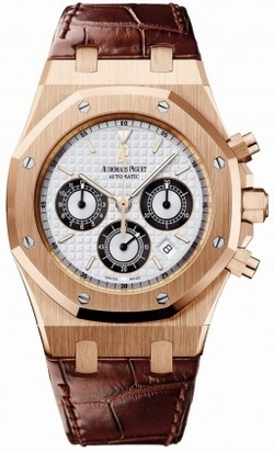 Audemars Piguet 26022OR.OO.D098CR.01 Royal Oak Mens Automatic 18K Rose Gold