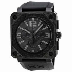 Bell & Ross BR0194-CA-FIBER-PH Aviation Mens Automatic Black Carbon Fiber