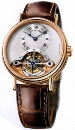 Breguet 4823 Classique Complications Mens Hand Wind 18kt Rose Gold