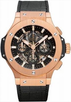 Hublot 311.PX.1180.GR Big Bang Mens Automatic 18K Rose Gold and Black Ceramic
