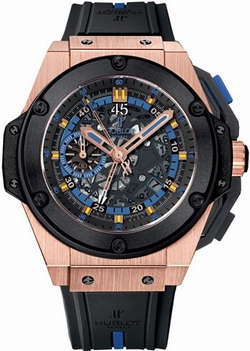 Hublot 716.OM.1129.EURO UEFA Euro Mens Quartz 18kt Rose Gold