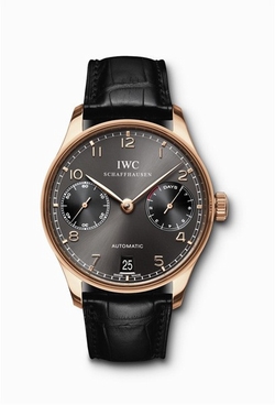 IWC IW500125 Portuguese Mens Automatic 18 kt Rose Gold