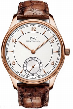 IWC IW544503 Portuguese Mens Hand Wind 18kt Rose Gold