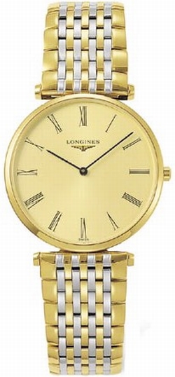Longines L4.709.2.31.7 La Grande Classique Mens Quartz Gold-tone Stainless Steel