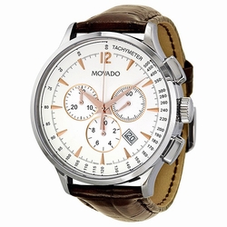 Movado 0606576 Circa Mens Quartz Stainless Steel