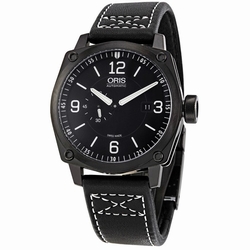 Oris 01 643 7617 4764 07 5 22 58BFC BC4 Mens Automatic Black Ion Plated Stainless Steel