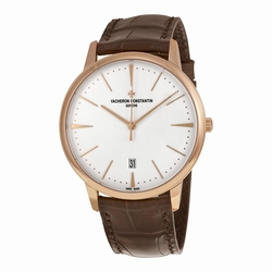 Vacheron Constantin 85180/000R-9248 Patrimony Mens Automatic 18kt Pink Gold