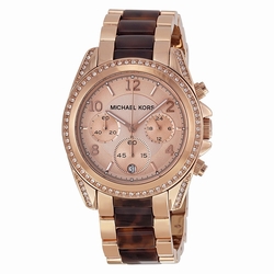 Michael Kors MK5859 Blair Ladies Quartz Rose Gold-tone Stainless Steel