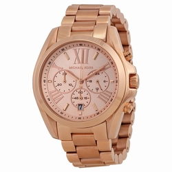 Michael Kors MK5503 Bradshaw Ladies Quartz Rose Gold-tone Stainless Steel