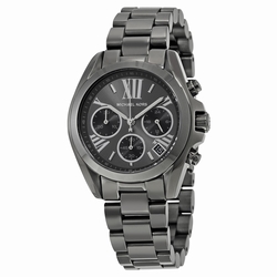 Michael Kors MK6249 Bradshaw Ladies Quartz Gunmetal-Tone Stainless Steel