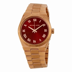 Michael Kors MK6090 Channing Ladies Quartz Rose Gold-tone Stainless Steel