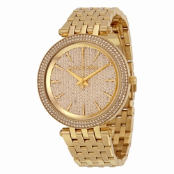 Michael Kors MK3438 Darci Ladies Quartz Gold-tone Stainless Steel
