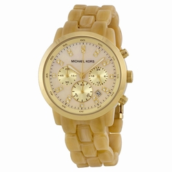 Michael Kors MK5217 Jet Set Ladies Quartz Horn Acrylic