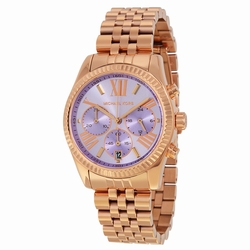 Michael Kors MK6207 Lexington Ladies Quartz Rose Gold-tone Stainless Steel