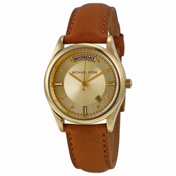 Michael Kors MK2374 Ladies Quartz Gold-tone Stainless Steel