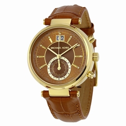 Michael Kors MK2424 Ladies Quartz Rose Gold-tone Stainless Steel