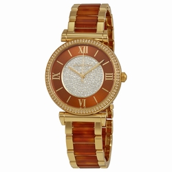 Michael Kors MK3411 Ladies Quartz Gold-plated Stainless Steel