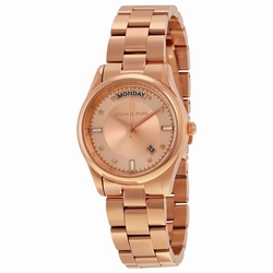 Michael Kors MK6071 Ladies Quartz Rose Gold-plated Stainless Steel