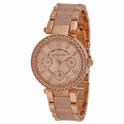 Michael Kors MK6110 Ladies Quartz Rose Gold-tone Stainless Steel