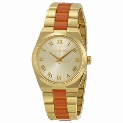 Michael Kors MK6153 Ladies Quartz Gold-plated Stainless Steel