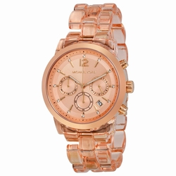 Michael Kors MK6203 Ladies Quartz Rose Gold-tone Stainless Steel