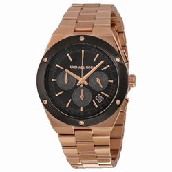 Michael Kors MK6208 Ladies Quartz Rose Gold-tone Stainless Steel