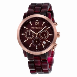 Michael Kors MK6237 Ladies Quartz Rose Gold-Tone Stainless Steel