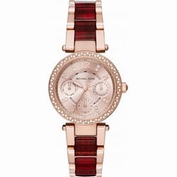 Michael Kors MK6239 Ladies Quartz Rose Gold-plated Stainless Steel