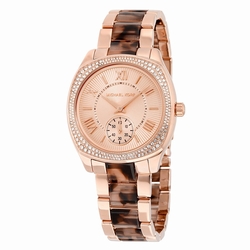 Michael Kors MK6276 Ladies Quartz Rose Gold-Plated Stainless Steel