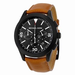 Michael Kors MK8450 Mens Quartz Black Ion-plated Stainless Steel