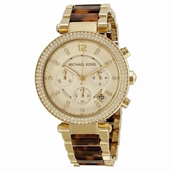 Michael Kors MK5688 Parker Ladies Quartz Gold-tone Stainless Steel